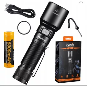  Lanterna LED Fenix C7 3000lm 470m USB-C + KIT !!