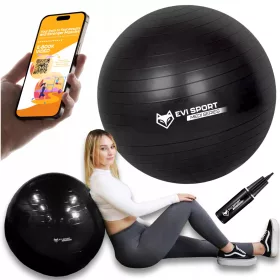    MINGE GIMNASTICA REHABILITARE PENTRU SALA DE FITNESS 75cm + EBOOK
