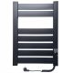  Radiator baie electric, negru, scara, 400W, 66x50 cm