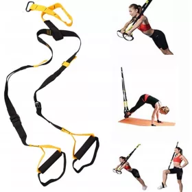    Set curele de antrenament suspendate pentru exerciții CrossFit până la 300 kg