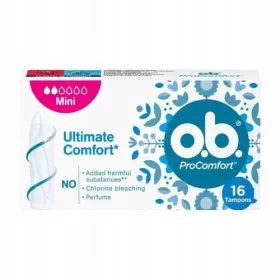  Tampoane OB ProComfort Mini 16 bucăți