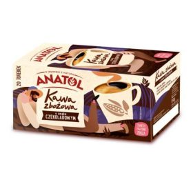    Cafea cu cereale Anatol cu aromă de ciocolată 84g în plicuri