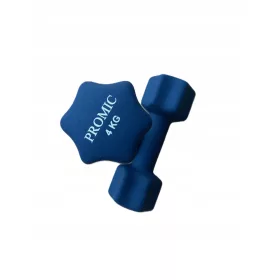  Haltere fixe din fonta PROMIC 2x 4 kg
