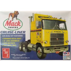    Model din plastic - Mack Cruise-Liner Semi Tractor Truck 1:25