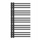  RADIATOR BAIE NEGRU RADIATOR 90x50 cm MODERN MILO RADIATOR