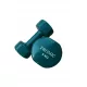  Set gantere 10KG, fonta din cauciuc, verde 2X5kg PROMIC