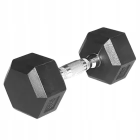    gantere pentru exerciții gantere gantere hexagonale cu gantere cauciucate din fontă din oțel - 7 kg