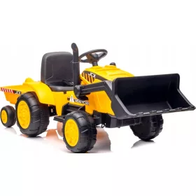  TRACTOR CU REMORCA 12V PUTERE BATERIE 90W TELECOMANDA