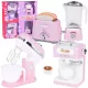  Un set de mici electrocasnice pentru joacă: mixer, blender, prăjitor de pâine, filtru de cafea ZA5204
