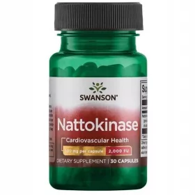 Capsule cu Nattokinază din Soia Fermentată - 30 de Capsule