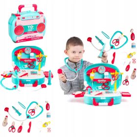    LITTLE DOCTOR SET - DOCTOR ÎN VALIZĂ CADOU DE CĂRĂCIUN PENTRU UN COPIL