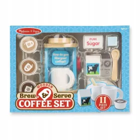  Jucării pentru copii Espressor din lemn Set Melisa