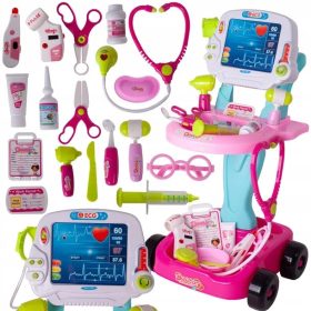    DOCTOR SET MICUL DOCTOR PE O ROATE CADOU STETOSCOP ECG PENTRU COPII