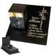 Lampion Solar Etern Pentru Mormânt cu LED - Lumină Sustenabilă și Personalizabilă