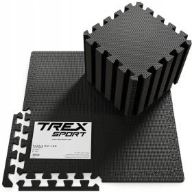    Covoraș puzzle din spumă groasă pentru exerciții sub echipament XXL, 24 buc Trex Sport
