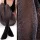  Colanti cu model Fenome lurex, argintiu, 40den, negru, Nero, marimea 3/4