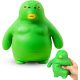  Jucării antistres pește verde 14x15 cm mini gadget de relaxare