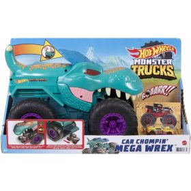    HOT WHEELS Auto Car Eater Mega Wrex Monster Truck Light Sound GYL13