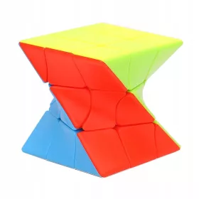  ZCUBE Magic Speed Cube Puzzle colorat răsucit