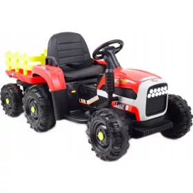  TRACTOR ELECTRIC PENTRU COPII REMORCA PILOT 2x45W