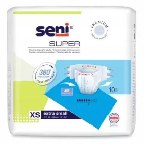  Pantaloni scutec Seni Super pentru adulti XS 10 buc.
