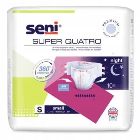  Pantaloni scutece adulti Seni Super Quatro S 10 buc.