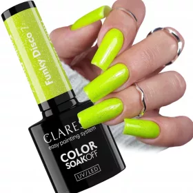  Oje Claresa Hybrid 5ml Funky disco 7 Lime light
