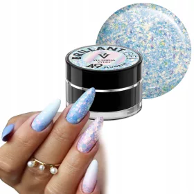    VICTORIA VYNN GEL BRILLANT GEL DE DECORARE GLITTER PRINCESS 49 FLUORIT