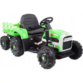  TRACTOR PENTRU COPII CU BATERIE REMORCA PILOT 2x45W