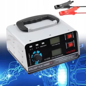    REDRESOR INTELIGENT PUTERNIC ÎNCĂRCĂTOR 30A BATERIE LCD 24V 12V AUTOMAT