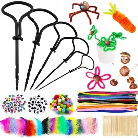    SET DE 5X BURGEȚE pentru castane CHILD FUN DIY DIY CREATIVE