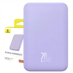  Mini powerbank magnetic Baseus 5000mAh 20W (violet)