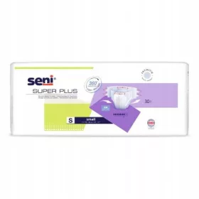  SENI SUPER PLUS Scutece pentru adulti Small S, 30 buc.
