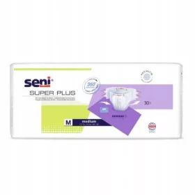  Pantaloni scutec Seni Super Plus pentru adulti M 30 BUC.