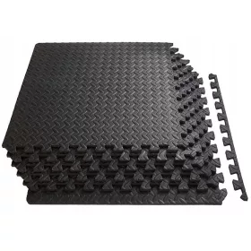    COVOASA PUZZLE PENTRU EXERCIȚII DE SALĂ DE gimnastică, GROSĂ, ANTIALUNECARE PENTRU ECHIPAMENT, 6 BUC.