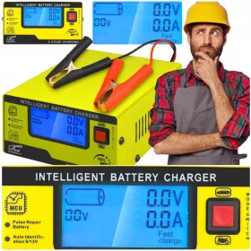    ÎNCĂRCĂTOR AUTOMAT RAPID AUTO ÎNCĂRCĂTOR 6V/12V 15A BATERIE.