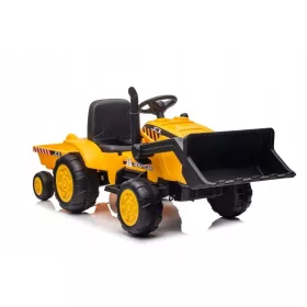  +PILOT Baterie Excavator Tractor Cu Remorcă S617 Galben