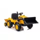  +PILOT Baterie Excavator Tractor Cu Remorcă S617 Galben