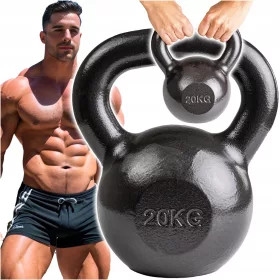  Kettlebelle Pretorians 20 kg negru