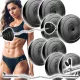  BUȚOI PENTRU ANTRENAMENT LA SALĂ, SET DE GREUTĂȚI CU BĂRĂ SFARABILĂ, 45KG