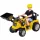  Excavator electric pentru copii, motor 2x 25W, telecomanda, LED, frana 12v