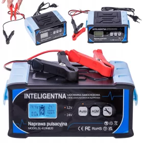  Redresor inteligent baterie auto 24V 12V 11A AGM START-STOP