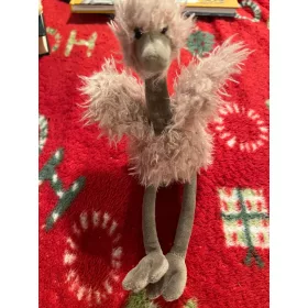    Mascotă drăgălașă Jellycat pui struț Bonbon struț 25 cm
