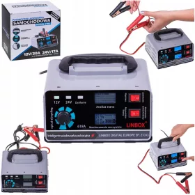  Redresor auto inteligent pentru baterii 24V 12V 30A