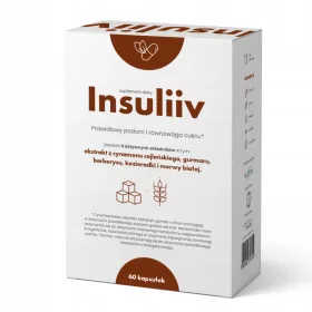   Insuliiv - Supliment pentru Echilibrarea Glicemiei și Metabolismului, 60 Capsule Vegane