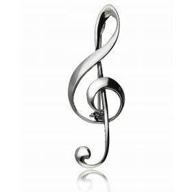  Brosa ARGINT 925, CHEIE DE COBAC, NOTĂ