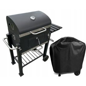  Gratar mare de carbune, gratar din fonta 113,5x50x107 cm