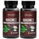 Magneziu în 4 Forme + Vitamina B6 - Supliment Alimentar, 60 Capsule