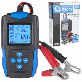  Tester de baterie Geko G80031 12V