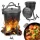  Oala de vanatoare ghiveci din fonta fripturi maghiare 4L pentru GRIL DE CAMPFIRE